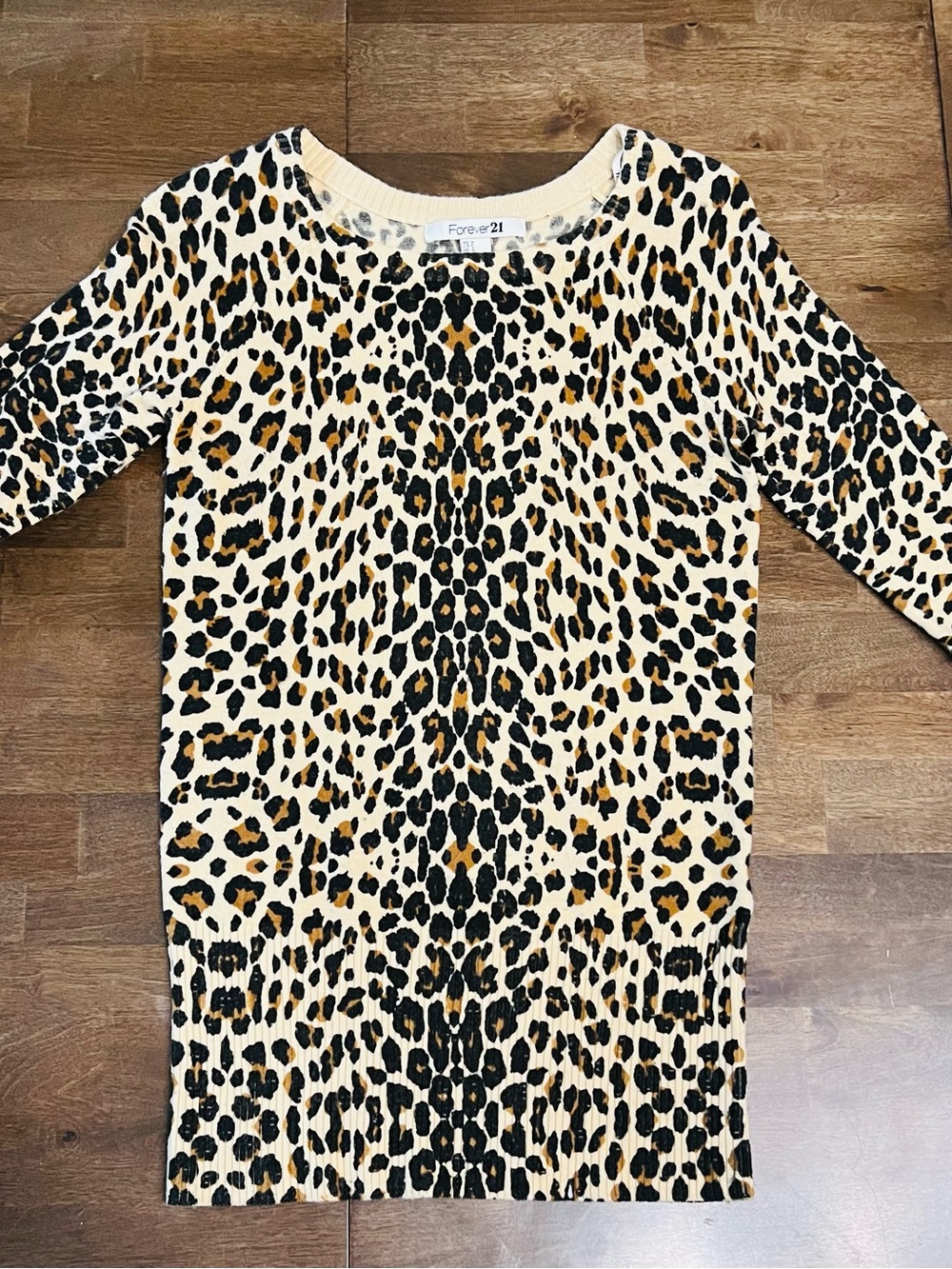 Forever 21 Leopard Print Top size S